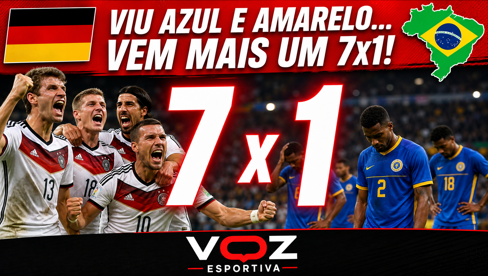 Alemanha goleia Curacao por 7x1 na Copa 2026