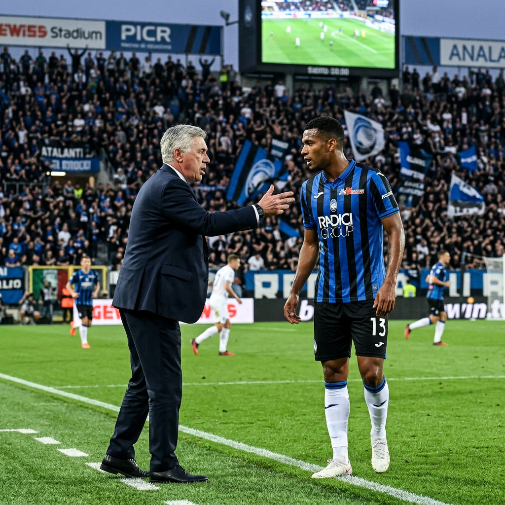 Ancelotti convocando Ederson do Atalanta