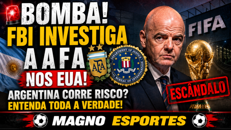 BOMBA! FBI Investiga a AFA nos EUA! Argentina Corre Risco? Entenda Toda a Verdade