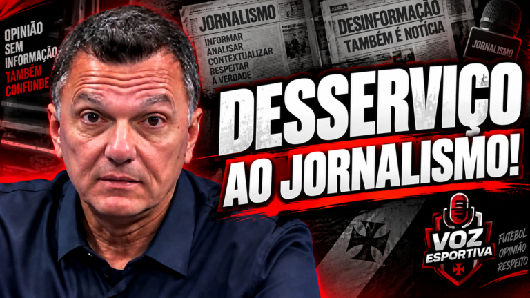 Mauro Cezar e o Vasco da Gama: opinião x informação